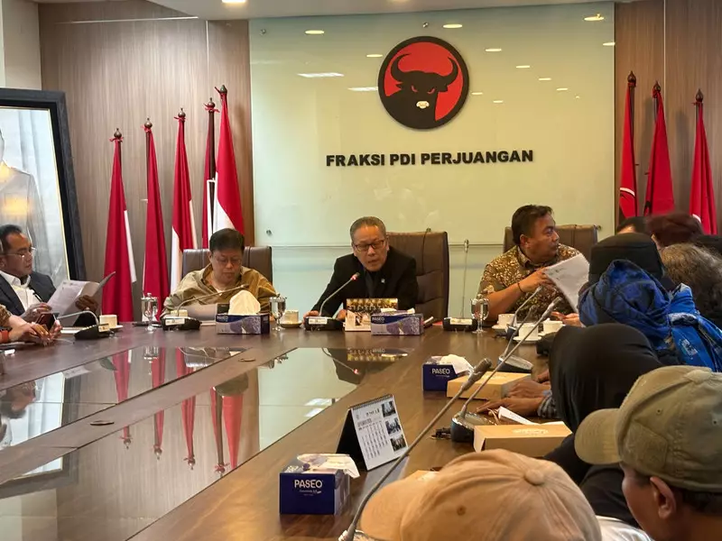 Fraksi PDIP Terima Audiensi WALHI, Bahas Tata Ruang, Konflik Lahan-Penggusuran