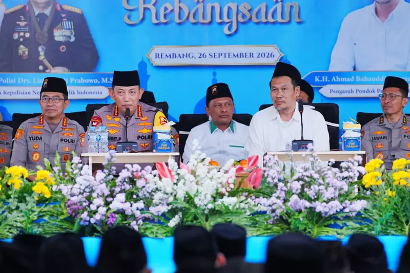 Hadiri Ngaji Kebangsaan Bareng Gus Baha, Kapolri Bicara Sinergi Ulama dan Umara
