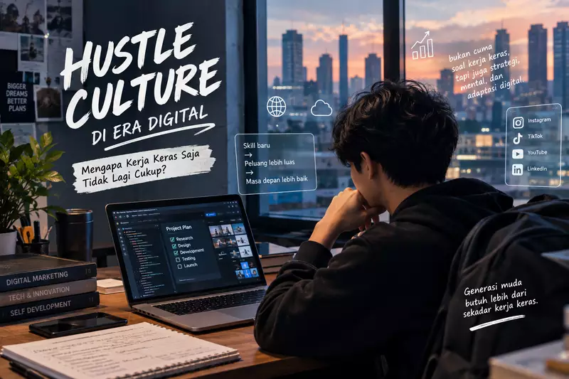 Hustle Culture di Era Digital: Mengapa Kerja Keras Saja Tidak Lagi Cukup?