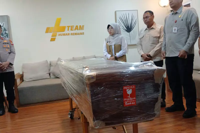 Jenazah Surakman, Kru Kapal 5 Wartawan Hilang, Tiba di Bandara Soetta
