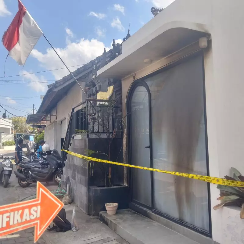 Kantor di Pererenan Bali Dilempari Bom Molotov Disertai Surat Ancaman