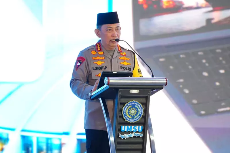 Kapolri: Mahasiswa UMSU Menjadi Kekuatan Strategis Menuju Indonesia Emas 2045