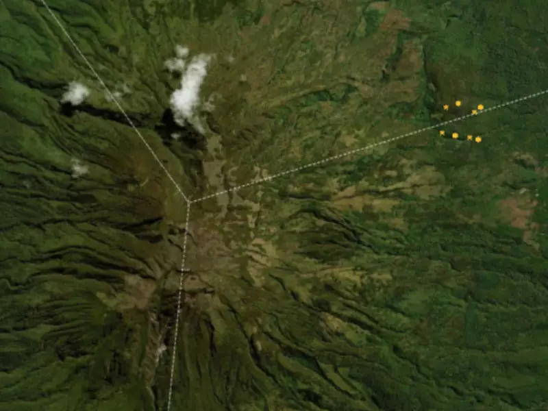 Karhutla Gunung Lawu Merembet ke Ngawi, 8 Titik Api Terdeteksi