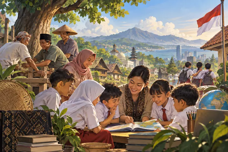 Ketika Modal Sosial Menjadi Kekuatan Pendidikan Indonesia