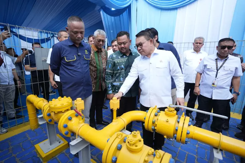 KSP Tuntaskan Perizinan dan Percepat Pengoperasian Jargas Rumah Tangga di Gresik