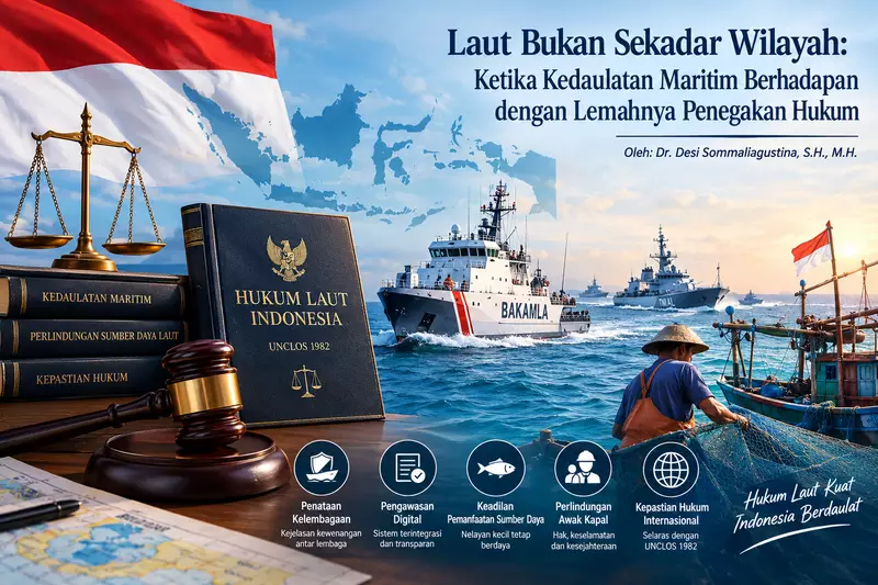 Laut, Kedaulatan Maritim, dan Lemahnya Penegakan Hukum
