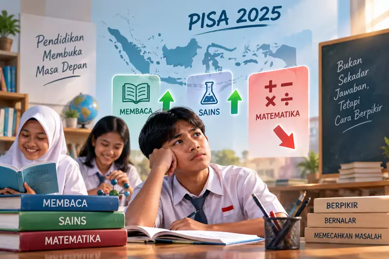 Literasi Naik, Mengapa Matematika Anak Indonesia Justru Turun?
