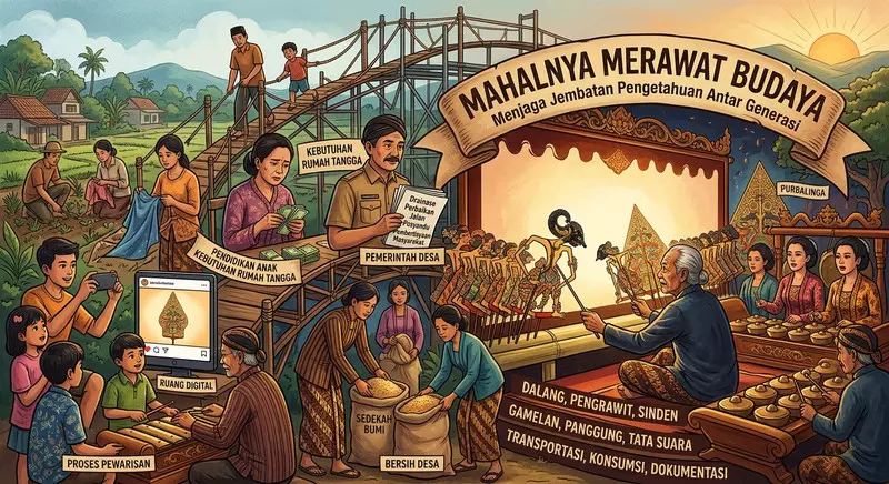 Mahalnya Merawat Budaya