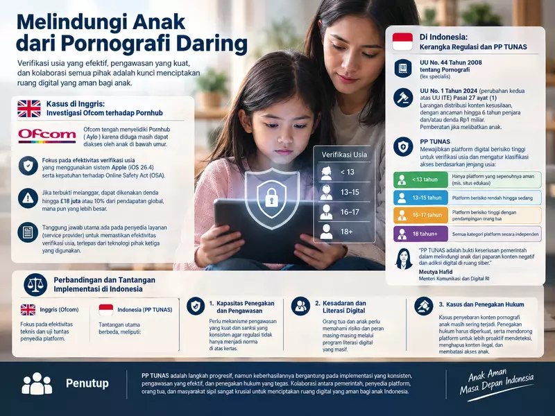 Melindungi Anak dari Pornografi Daring