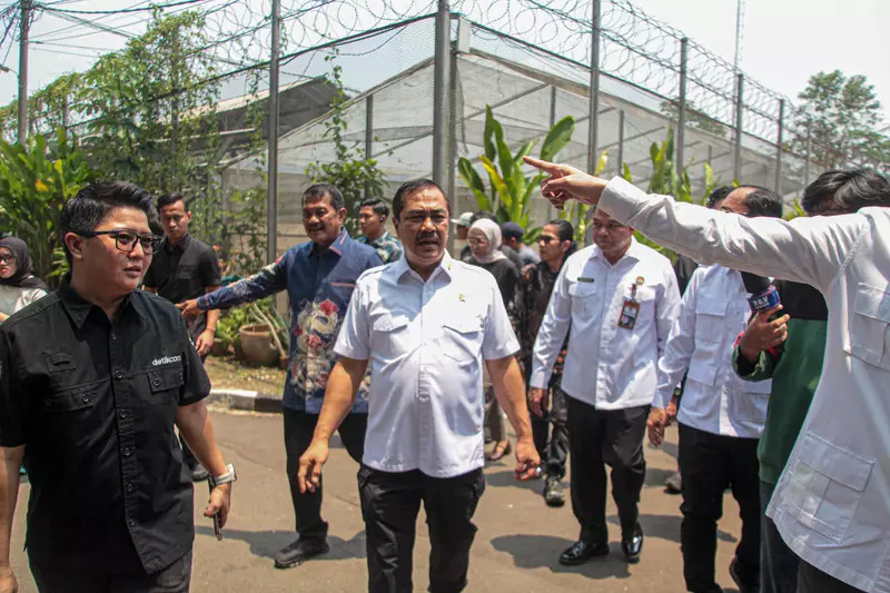 Menimipas Dalami Dugaan Hunian Bak Apartemen di Lapas Cibinong Digunakan Napi
