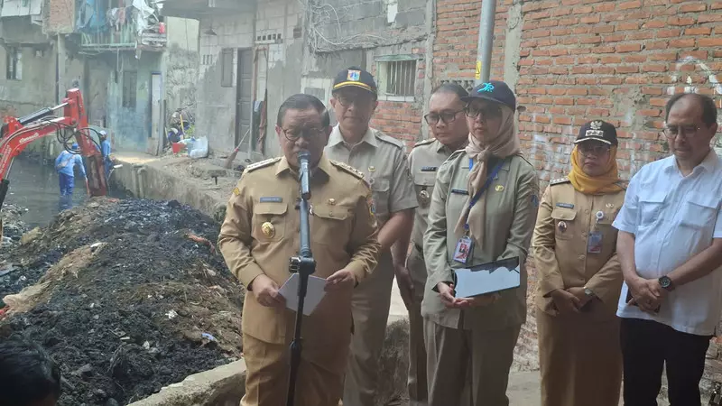 Pemprov DKI Akan Tata Kawasan Kali Kebon Melati, Pramono: Tak Ada Penggusuran
