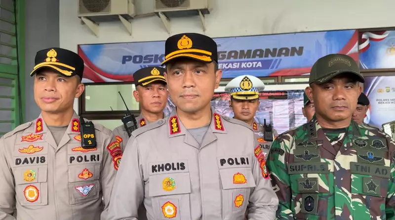 Polres Metro Bekasi Kota Dorong Sport Tourism pada Laga Semen Padang FC vs PSIS
