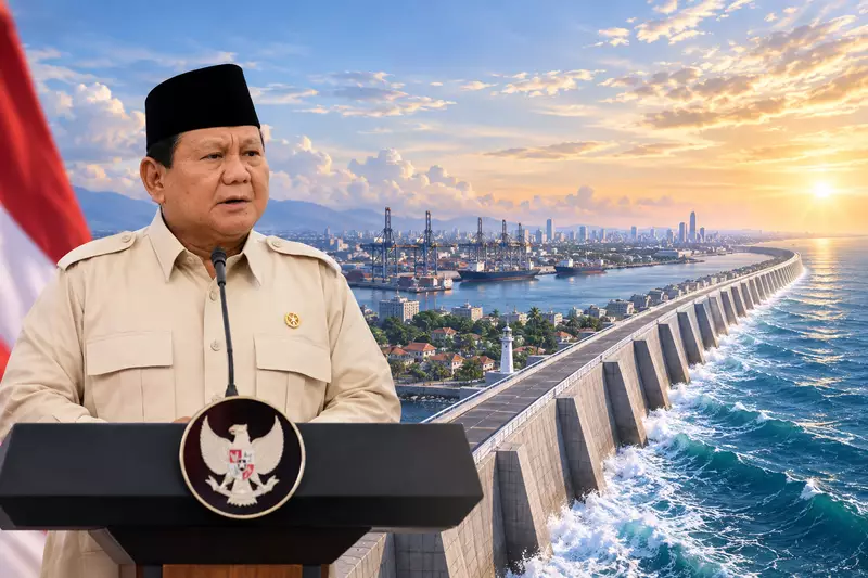 Prabowo dan Visi Besar Giant Sea Wall untuk Indonesia