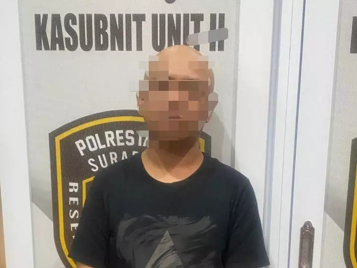 Pria di Surabaya Perkosa Anak Tiri, Sempat Sekap Istri dan Korban