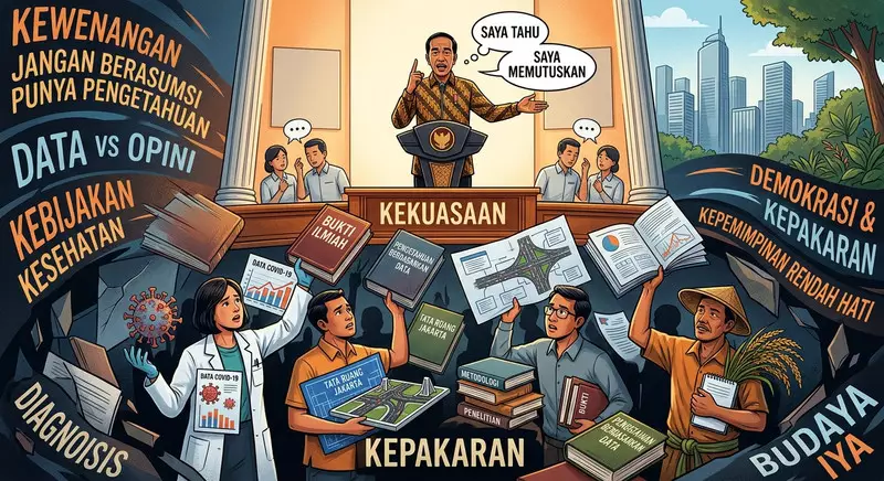Saat Kekuasaan Merasa Paling Tahu, Kepakaran Mati Perlahan