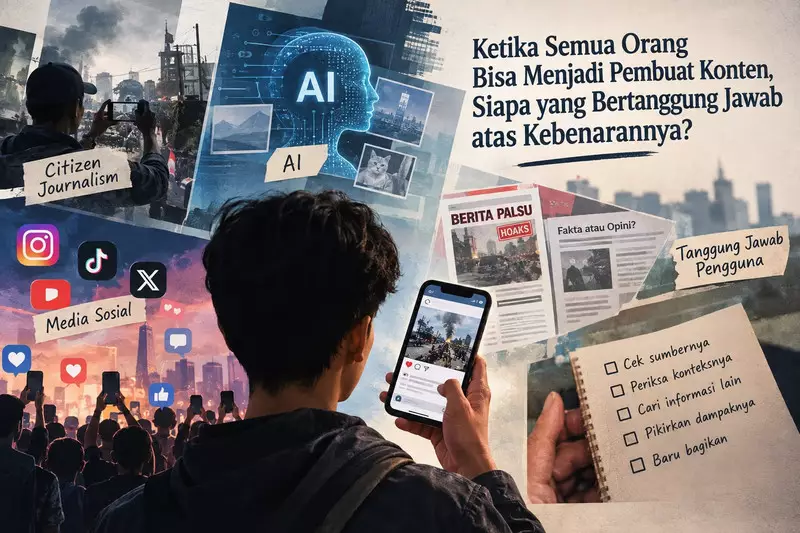 Semua Orang Bisa Jadi Pembuat Konten, Siapa yang Bertanggung Jawab?