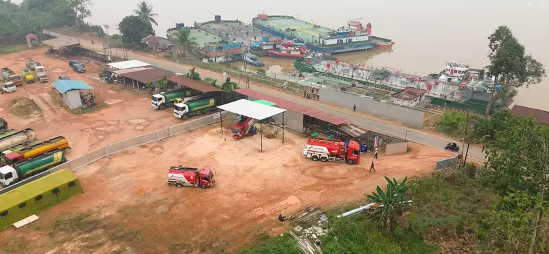 Sungai Kapuas Surut, Pertamina Alihkan Penyaluran BBM di Tayan, Sanggau