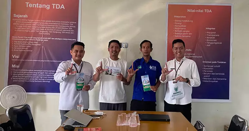 TDA dan Baznas Kalsel Jajaki Kolaborasi TDA Peduli dan Pemberdayaan UMKM