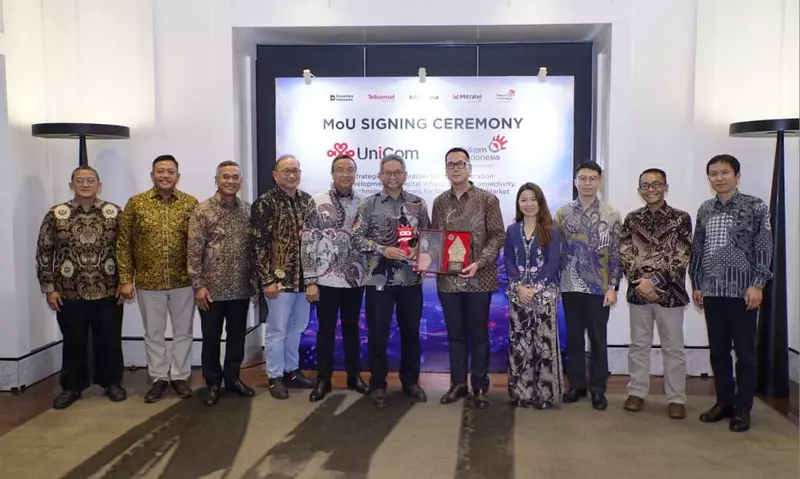 TelkomGroup dan China Unicom Dorong Kapabilitas Infrastruktur Berstandar Global