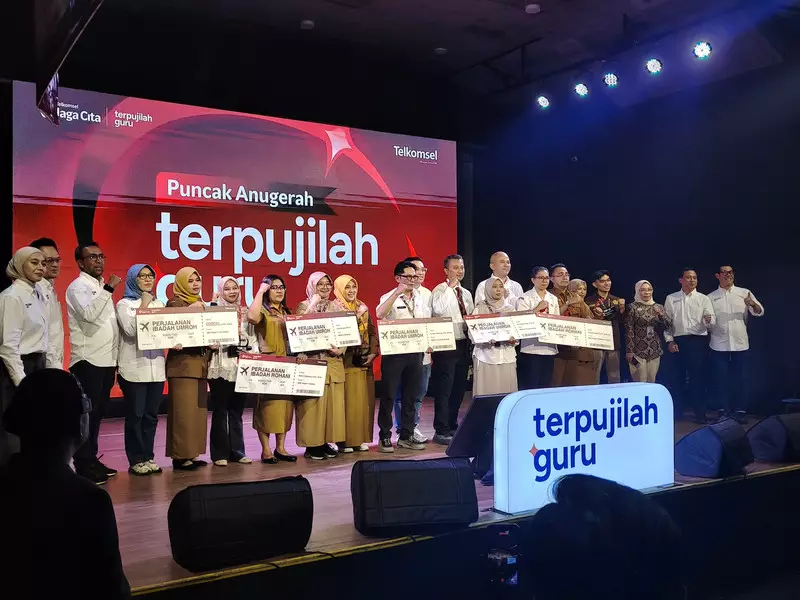 Telkomsel Latih Ribuan Guru Kuasai AI Lewat CSR Terpujilah GURU 2026