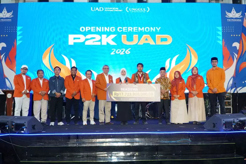 UAD Salurkan Rp17,7 Miliar untuk 10 Skema Beasiswa bagi Mahasiswa Baru